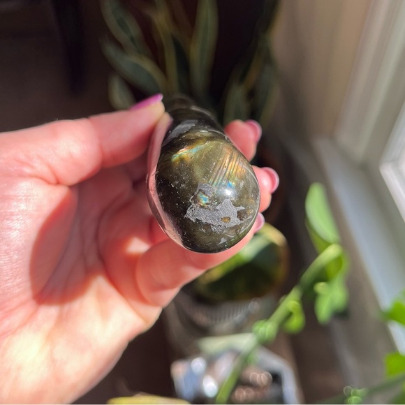 Labradorite massager 6 inch length - Picture 3 of 5